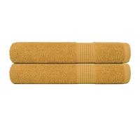 Towels "FROGN" 2 pcs Gold 100x200 cm 360 gsm