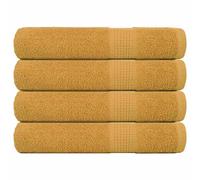 Towels "FROGN" 4 pcs Gold 100x200 cm 360 gsm