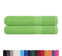 (apple green, 80 x 200 cm) vidaXL Towels Kitchen Tea Towel Dish Towel Wash Towel 360 gsm 100% Cotton
