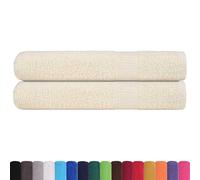 (cream, 80 x 200 cm) vidaXL Towels Kitchen Tea Towel Dish Towel Wash Towel 360 gsm 100% Cotton