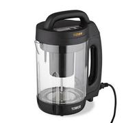 Tower T12067 Vizion 1.6L Soup Maker with Transparent Body, Overflow Protection, 1000W, Black