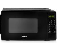 Tower 20L 800W Digital Microwave with 11 Power Levels, 6 Auto Cook Pre-Sets, Exp