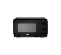 Tower Manual 20 Litre 800W Microwave with Dial Controls, 5 Power Levels, Defrost Function, 30 Minute Timer, Black, T24044BLK