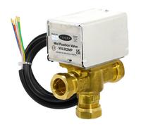 Tower 22mm Motorised 3 Port Mid Position 5 Wire Valve For Central Heating / Boiler Systems