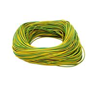 Tower 27GY6 6mm x 100m Earth PVC Sleeving Green/Yellow