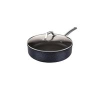 Tower T800033 Trustone Pro 28cm Non-Stick Multi-Pan, Stone-infused Titanium, Cast Steel Handle, Violet & Black , 4.5 litres