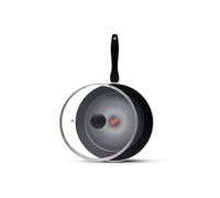 Tower Pan Smart Start Gourmet 28cm Aluminium Non-Stick Induction & Oven Safe Black