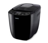 Tower 2lb Digital Bread Maker with 12 Automatic Programs, 13 Hours Delay Timer, 60 Minutes Keep Warm Function, Adjustable Crust Control, Non-Stick Bread Pan, 550W, Black, T11003
