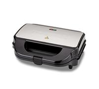 Tower 3-in-1 Deep Filled Snack Maker with Non-Stick Coated Plate and Automatic Temperature Control, 900W, Stainless Steel, T27032