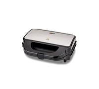 Tower 3-in-1 Deep Filled Snack Maker with Non-Stick Coated Plate and Automatic Temperature Control, 900W, Stainless Steel, T27032