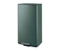 Tower 40 Litre Rectangular Pedal Bin - Forest Green