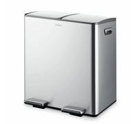 Tower 40L Twin Compartment Recycling Pedal Bin - Steel
