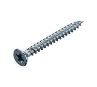 Tower 412008 Pozi Flathead Countersunk Twinthread BZP Screw 8 x 2” (Pack of 200)