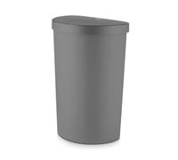 Tower 50 Litre Curved Sensor Bin - Grey