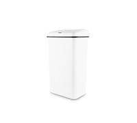 Tower 50L Rectangular Sensor Bin In White White
