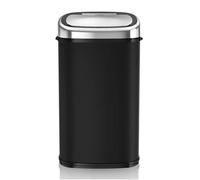 Tower 58L Black & Chrome Sensor Bin