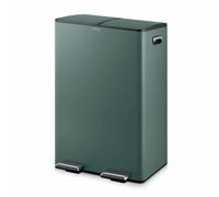 Tower 60L Recycling Pedal Bin FOREST GREEN