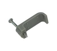 Tower 70CGDKF25 2.5mm Double T&E Cable Clip Grey (Box of 100)