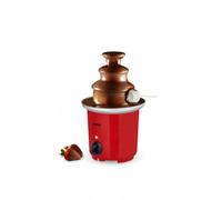 Tower 90W Chocolate Fountain in Red - Three-Tier Hot Chocolate Fondue Maker (Model T19051RD)