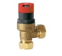 Tower ABBV1 Auto Bypass Valve Angled 22mm Brass Compression