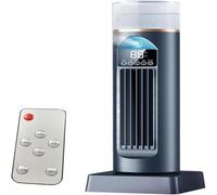 Tower Ac Air Conditioner-Cooling Fans That Blow Cold Air With Remote & Water Tank,air Cooler Fan With Water With Digital Display,6 Speeds Quiet Oscillating Bladeless Cooler For Bedroom Living Office