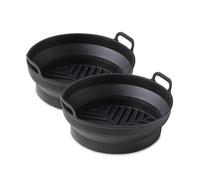 Tower Air Fryer 2 Trays, Round ,Non-Stick, Dishwasher Safe, Oven Safe, T843090