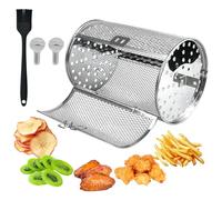 Tower Air Fryer Basket, Stainless Steel 360° Rotating Frying Basket Grill