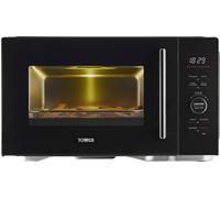Tower AirWave Pro 2-in-1 T17133 26 Litre 30cm High, Freestanding Small Combination Microwave Oven - Black, Black