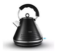 TOWER ASH BLACK 1.7L 3KW RAPID BOIL PYRAMID KETTLE CONTEMPORARY T10074BLK