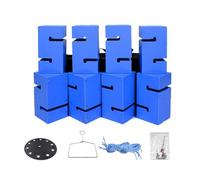 Tower Block Stacking Challenge Game for Team Building and Group Fun | Colorful ABS blocks with timed penalty rules turn ordinary gatherings into trust-building challenges for 5-20 players