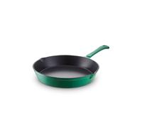 Tower BO800255GRN Cast Iron Round Fry Pan with Durable Enamel Interior, 26cm, Verdigris Green Tower Green