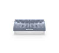 Tower Solitaire Roll Top Bread Bin, Stainless Steel, Grey