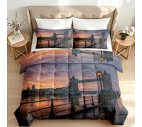 Tower Bridge Coverless Duvet Super King Size 7.5 Tog All Season