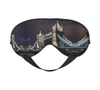 Tower Bridge in London Eye Sleep Mask, Dark Eye Mask for Sleeping, Comfortable Mask for Sleeping, Meditation, Nap