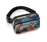 Tower Bridge In London Fanny Pack Belt Bag with Adjustable Strap Fashion Waist Bag for Outdoor Sports Hiking