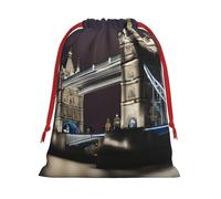 Tower Bridge In London Print Comfortable Gift Lightweight Bag Easy Clean Storage Bags Reusable Multipurpose Use