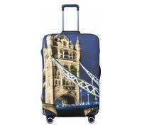 Tower Bridge in London Print Universal Stretch Suitcase Cover Luggage Storage Business Travel Protector Sleeve