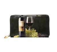 Tower Bridge in London Women's Wallet Large Capacity Credit Card Holder Zip Phone Clutch Ladies Travel Purse, Red Wine, One Size, Classic