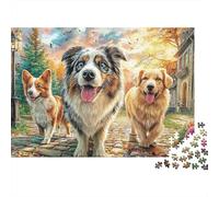 Tower Bridge Scene Jigsaw Puzzle - 500 Piece Beautiful Pictures Home Décor, Relaxing Brain Game & Premium Puzzle (Engaging Challenge, 12+)