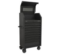 Tower Cabinet 9 Drawer 690mm with Soft Close Drawers & Power Strip - Sealey AP27