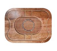 Tower Carving Board with Removable Meat Spike, Sustainable Mango Wood T847046