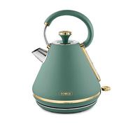 Tower Cavaletto 1.7L Pyramid Kettle 3000W T10044JDE - Jade and Champagne Black