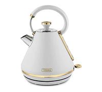 Tower Cavaletto 1.7L Pyramid Kettle 3000W T10044WHT - Optic White and Champagne White