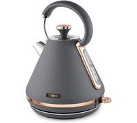 Tower Cavaletto 1.7L Pyramid Kettle - Grey &Amp; Rose Gold One Colour