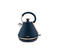 Cavaletto 1.7L 3kW Pyramid Midnight BLUE & Rose Gold Kettle