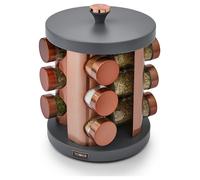 Tower Cavaletto 12 Jar Stainless Steel Spice Rack