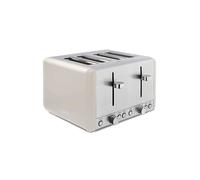 Tower Cavaletto 4-Slice Toaster T20051MSH - Latte & Chrome Chrome