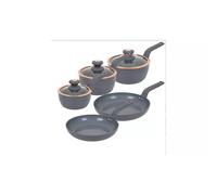 Tower Cavaletto 5 Piece Aluminium Pan Set - Grey