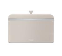 Tower Cavaletto Bread Bin, Airtight, Carbon Steel, Latte & Chrome T826130MSH
