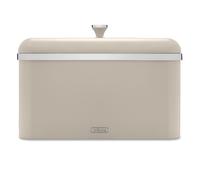 Tower Cavaletto Bread Bin in Latte & Chrome Accents Kitchen Storage T826130MSH